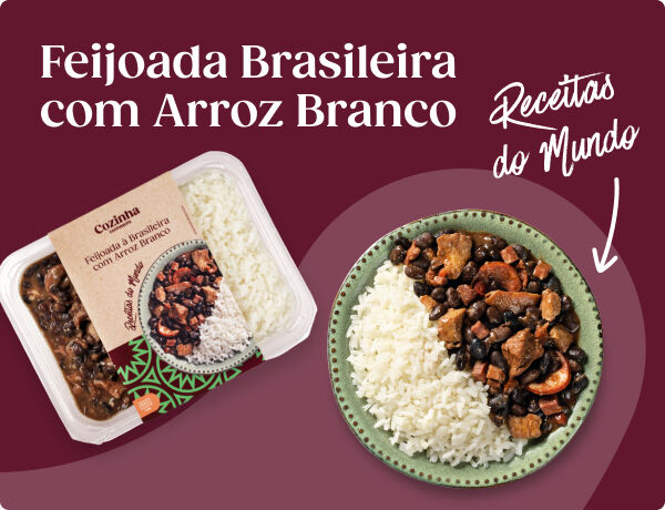 Novidade: Feijoada Brasileira com Arroz Branco